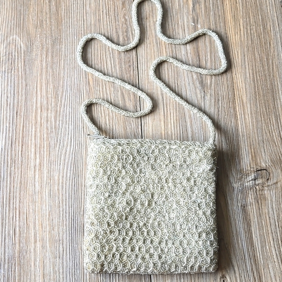 Vintage Beaded Shoulder Bag - Picture 2 of 8